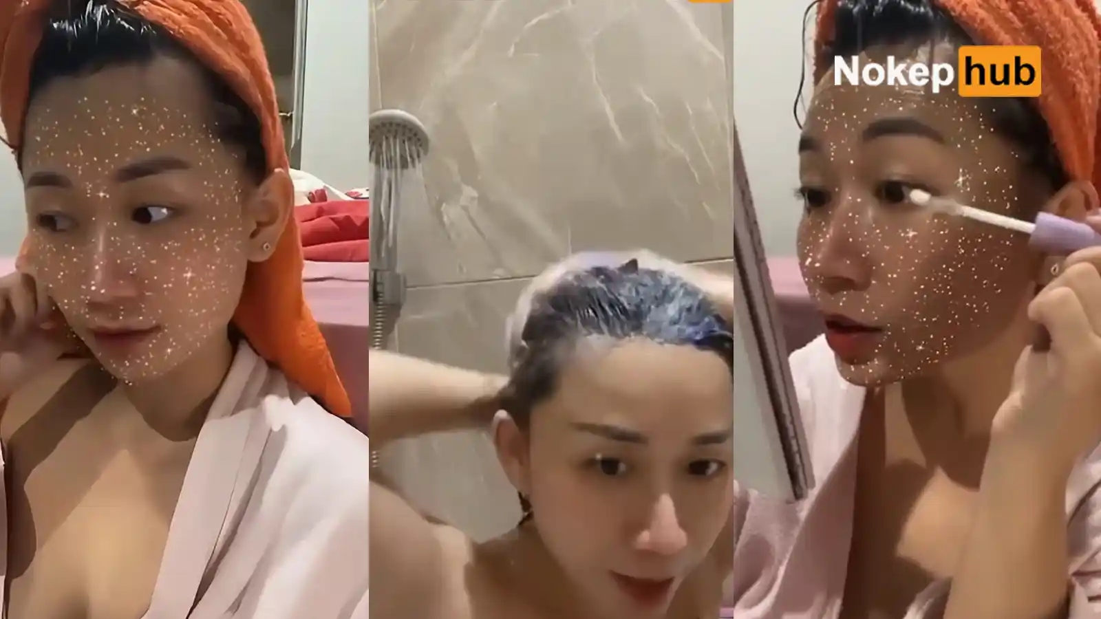 Mandi Bareng Mamih Cha Spill Dong Utingny